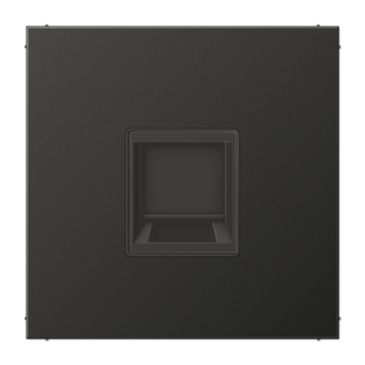 Plaque modulaire Jack JUNG AL1969-15WEAN en finition haut de gamme anthracite LS