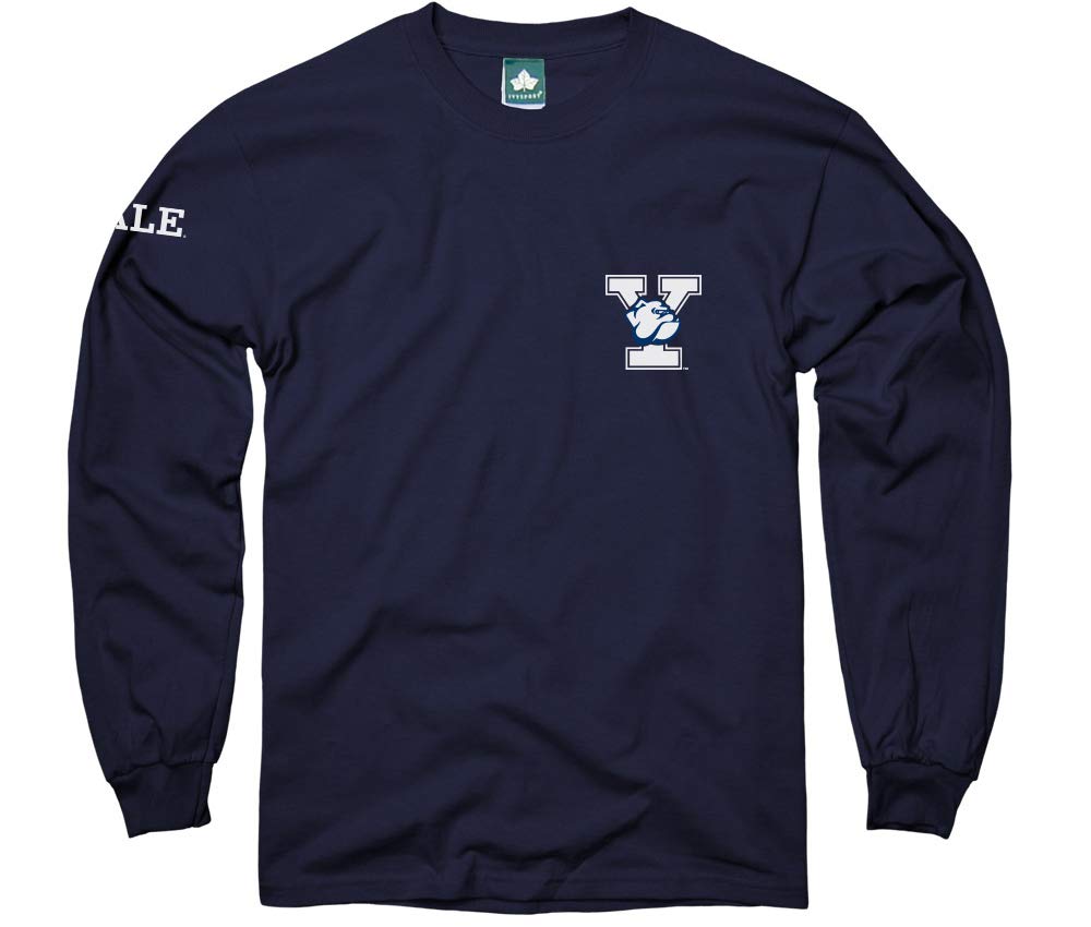 Long Sleeve Cotton Adult T-Shirt, School Mascot Logo