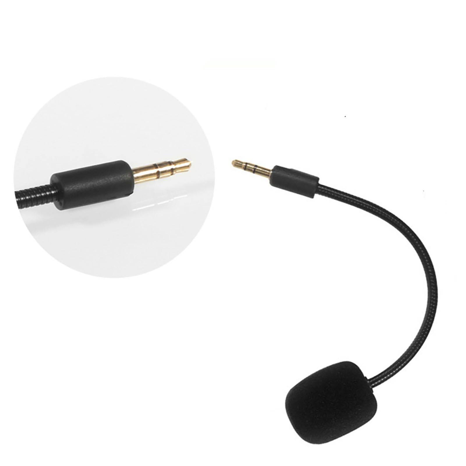 Ersatz-Gaming-Headset, Boom-Mikrofon für Maxwell-Headsets, 3,5-mm-Mikrofone, verbessert Ihre