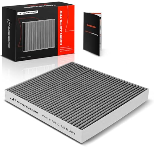 A-Premium Cabin Air Filter with Activated Carbon Compatible with Jeep Grand Cherokee 2011-2014/2016-2017/2019-2021, Grand Cherokee WK 2022-2022 & Dodge Durango 2011-2022, Replace# 68079487AA