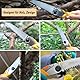 Handsägen Astsägen SK5 Sägeblatt 130mm Multifunktions Klappsäge für Garten mit TPR Softgriff und Sicherheitsverriegelung,Japansäge für Den Garten Oder Baumschnitt Camping