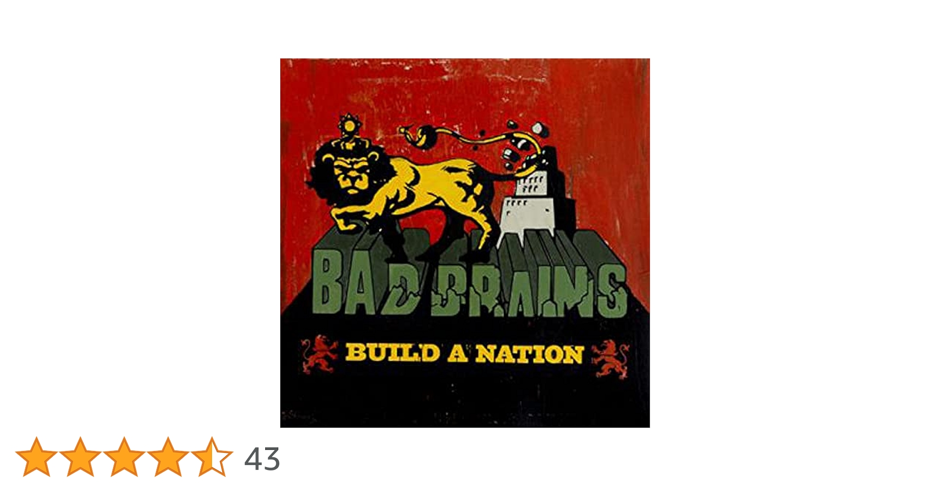 【中古LP】BAD BRAINS - BUILD A NATION 4枚組セット 中古LP】BAD BRAINS - BUILD A NATION 4枚組セット