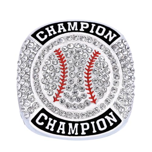 Size 7-14 Softball Baseball Championship Rings Basebll Ring Trophy Sport Ball Award Gift Winner Tournament Team2
