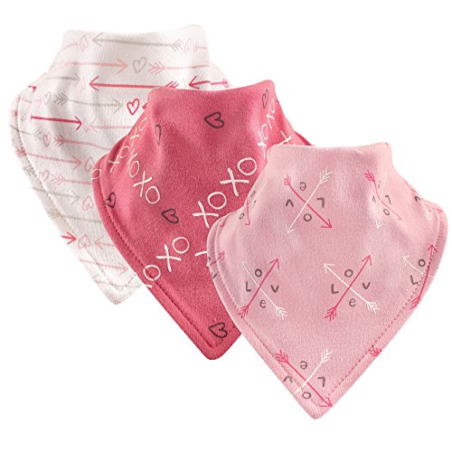 Image of Luvable Friends Unisex Baby Cotton Bandana Bibs