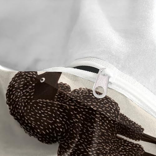 Housse de couette ours polaire 260x220 en microfibre - 8