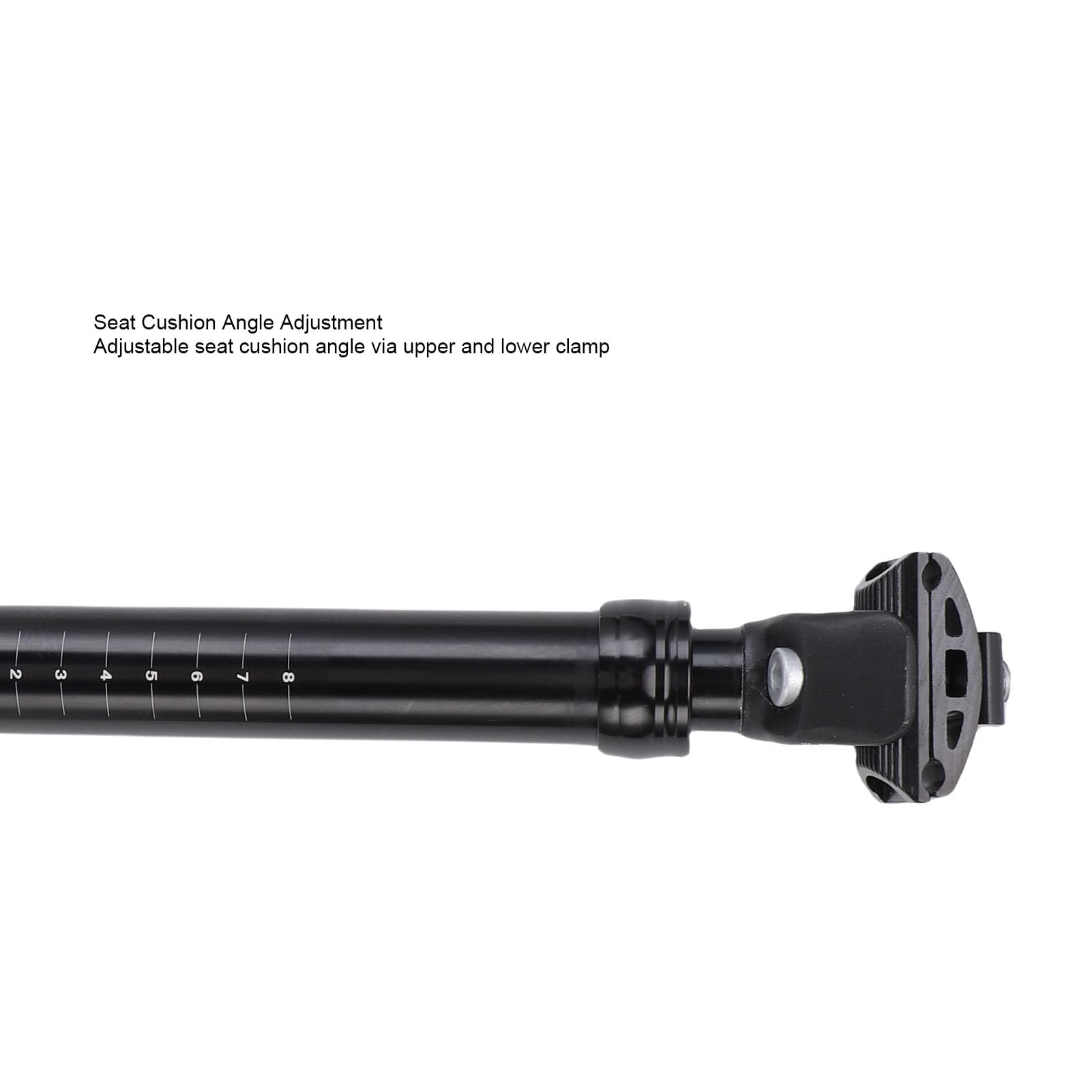 Aramox Sztyca Amortyzowana Rowerowa, Sztyca Podsiodłowa ze Stopu Aluminium 30,9 Mm 150 Mm Podróżna do Rowerów Górskich Dojazdy do Jazdy Po Szlaku