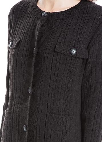Image of Max Studio Women's Pullover Faux Button Cardigan