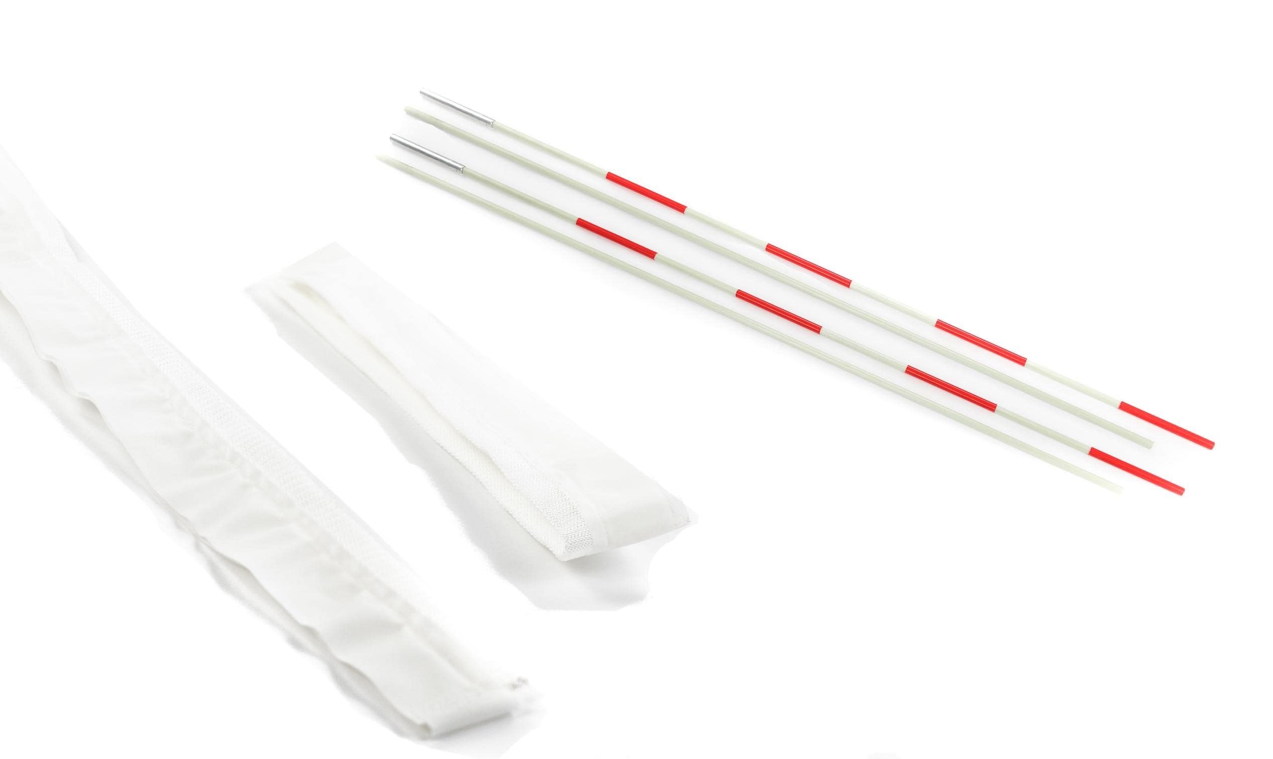 Set antenna da pallavolo (bianco)