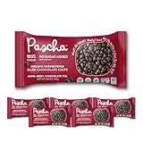 Pascha Organic Allergen-Free Unsweetened Dark Chocolate Chips 100 Percent Cacao 8.8 Ounce Pack of 6 (Total 52.8 Ounce)
