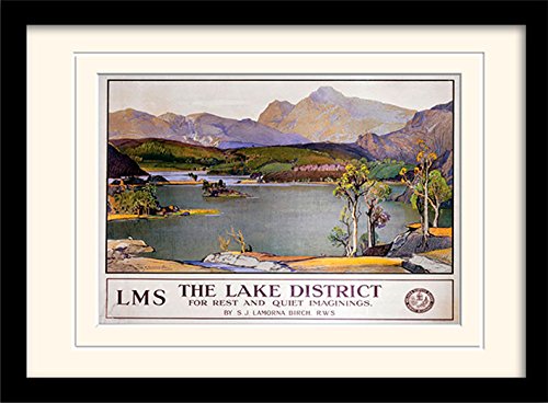Affiche National Railway Museum de collection Lake District 30x40