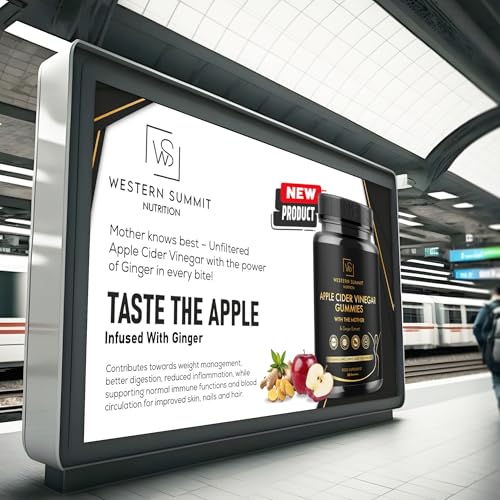 Apple Cider Vinegar Gummies with Mother and Ginger | Apple-Cider Vinegar Gummies | Apple Cider Gummies | ACV Gummies | Western Summit - Image 6
