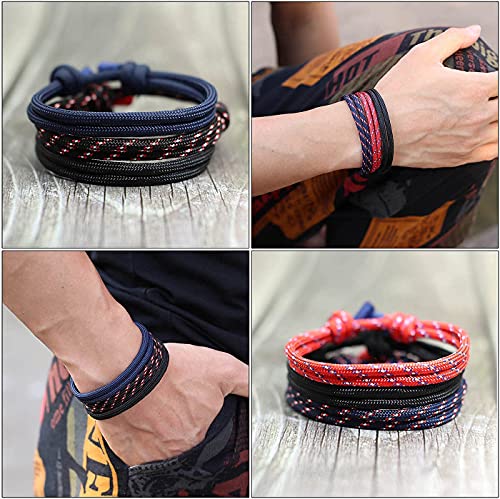 Jewdreamer 12Pcs Nautical Braided Bracelets For Men Women Handmade Rope Paracord Bracelet Cool String Friendship Bracelet Adjustable #TOP2