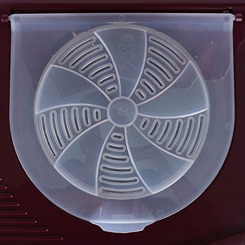 Image of Godrej 7 Kg Semi-Automatic Top Loading Washing Machine (WSAXIS 70 5.0 SN2 T BR, Burgundy)