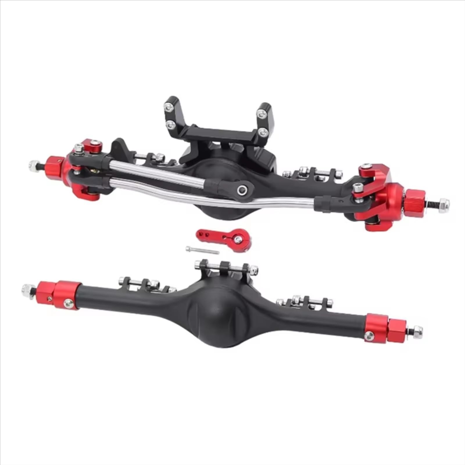 Kompatibel Mit Axial Für SCX10 90046 90047 1/10 RC Crawler Auto Upgrade Teile Zubehör Vorne Hinten Gerade Komplette Achsen RC Modifikations Zubehör