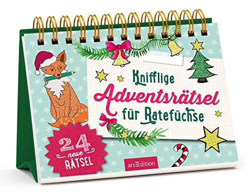Preisvergleich Produktbild Knifflige Adventsrätsel für Ratefüchse: Adventskalender