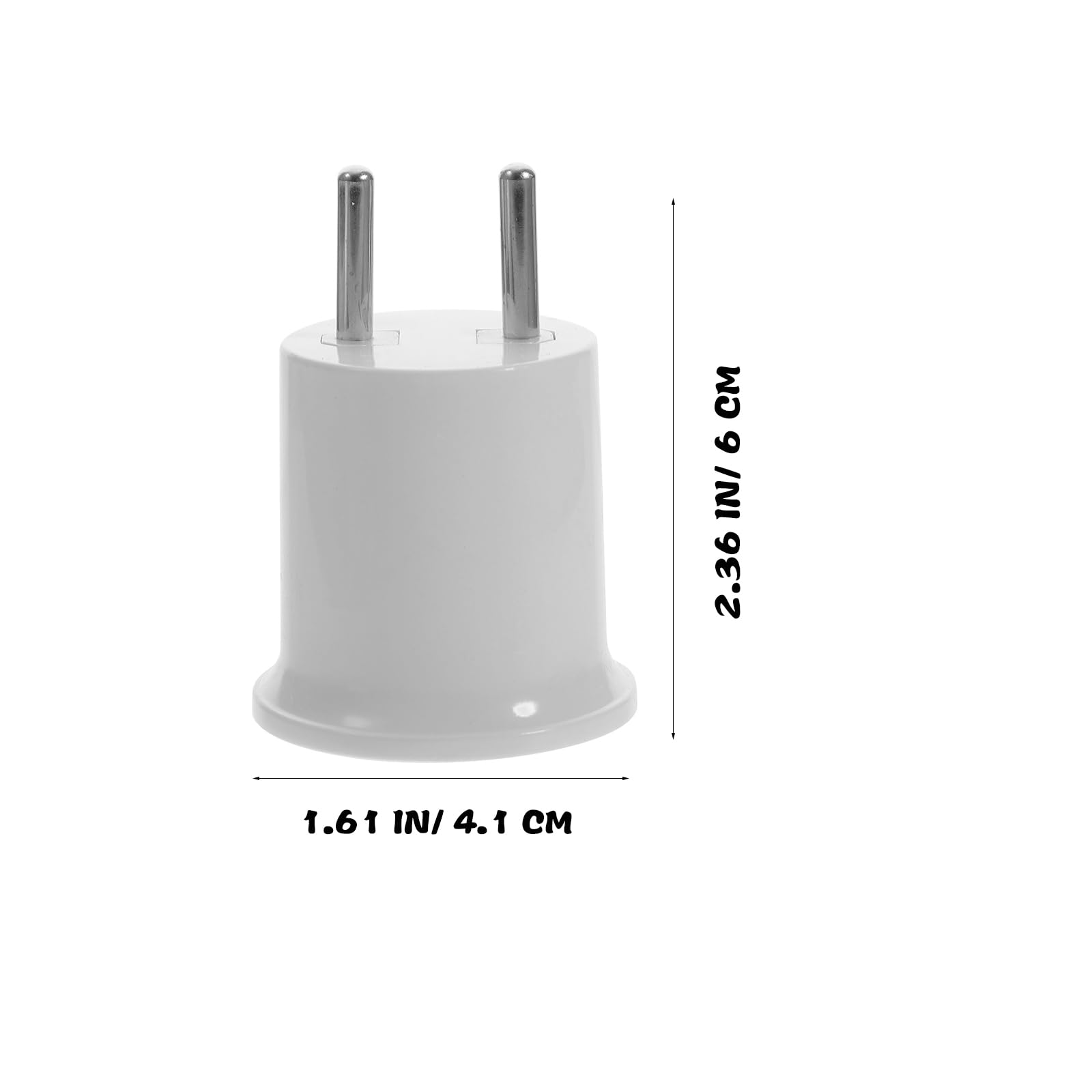 Housoutil 3 szt. Light Converter na E27 na 2-pinową oprawkę lampy E27, oprawka zamienna z uchwytem żarówkę w stylu vintage, do przenośnej lampy kuchennej/garażowej