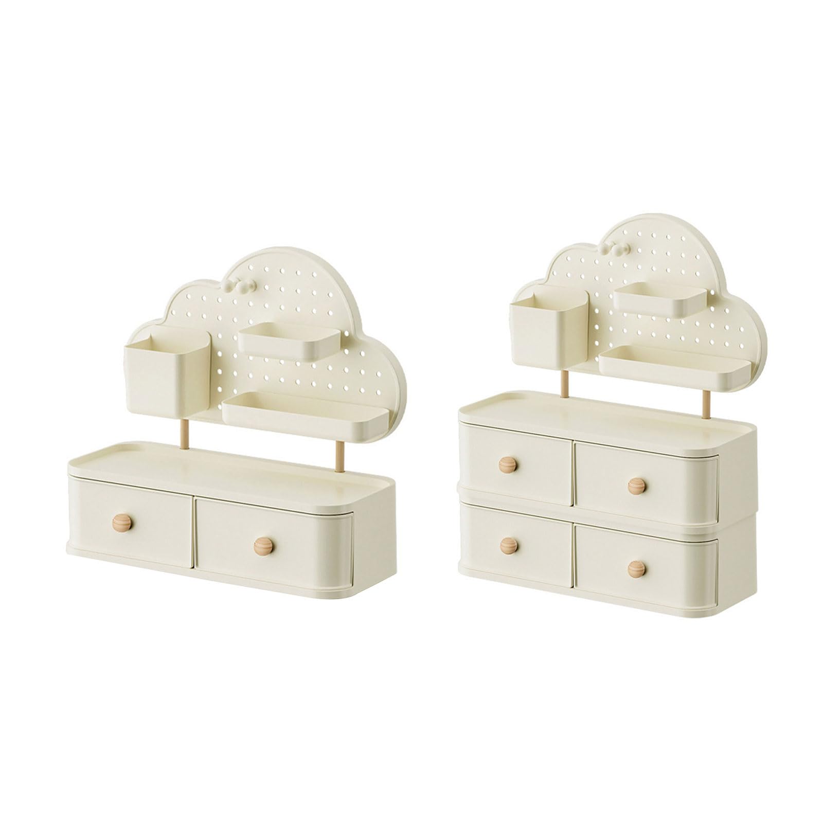 Cassetto Cloud Scatola portaoggetti da scrivania Disegni Scomparti Multistrato per Forniture Studio Libri Organizzazione cancelleria Organizzatori spazi apprendimento per Bambini