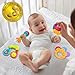 iPlay, iLearn 10pcs Baby Rattles Toys Set, Infant Grab Shake Rattle, Easy Hold Sensory Teether, Babies Development Learning Music Toy, Newborn Shower Birthday Gift 1 2 3 4 5 6 7 9 10 12 Month Boy Girl