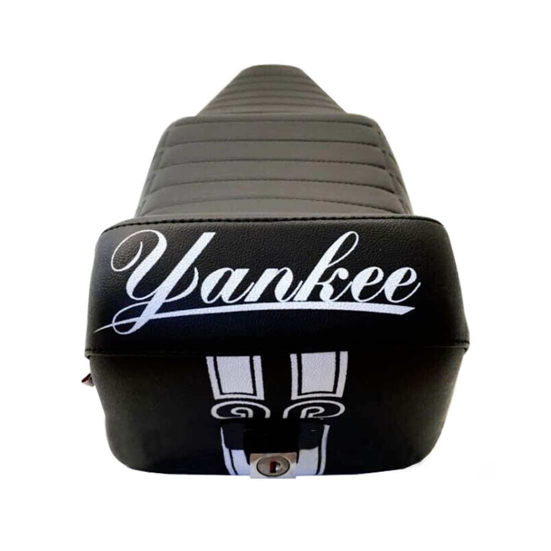 SELLA SELLONE BIPOSTO YANKEE PER PIAGGIO VESPA PX 80-200/PE/SPRINT NISA CON SERRATURA