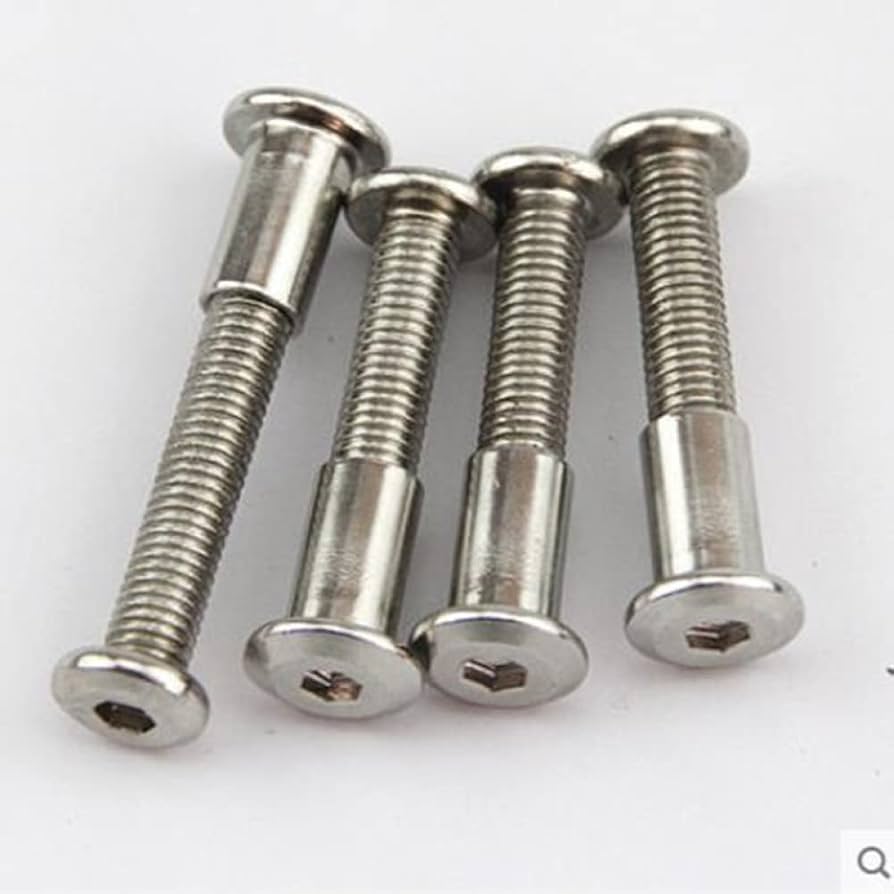 Amazon.co.jp: 組ネジ M6 * 15/20/25/30/35/40/50 ニッケル六角