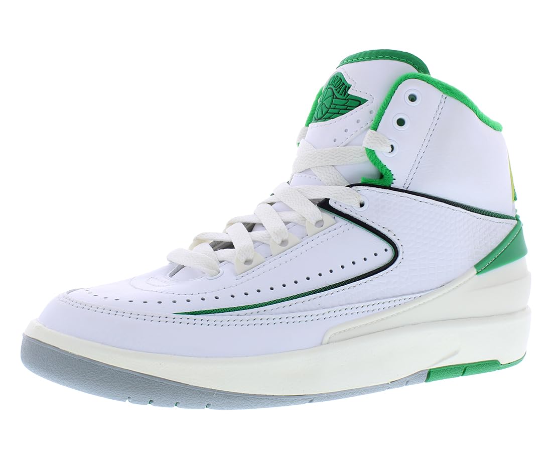 Amazon.com: Jordan (GS) 2 Retro 'Lucky Green' 3.5Y / 5W