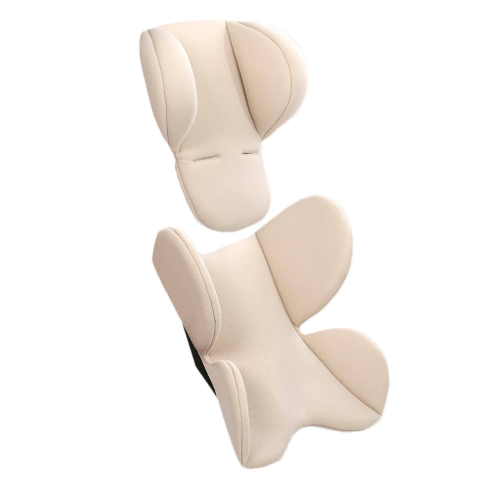 Lueear Baby Car Seat Cushion | Soft Stroller Cushion Pads | Head Neck Seat Insert Pad, Body Support Headrest,for Carseats Pushchair Pram Carrier Lounger