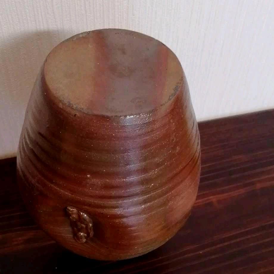 備前焼 末廣学作 徳利 新品未使用】備前焼 末廣学作 徳利 箱入り