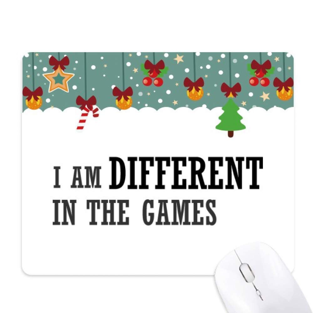 Alfombrilla de ratón de PC "I Am Different in The Games" para jugar en casa 5