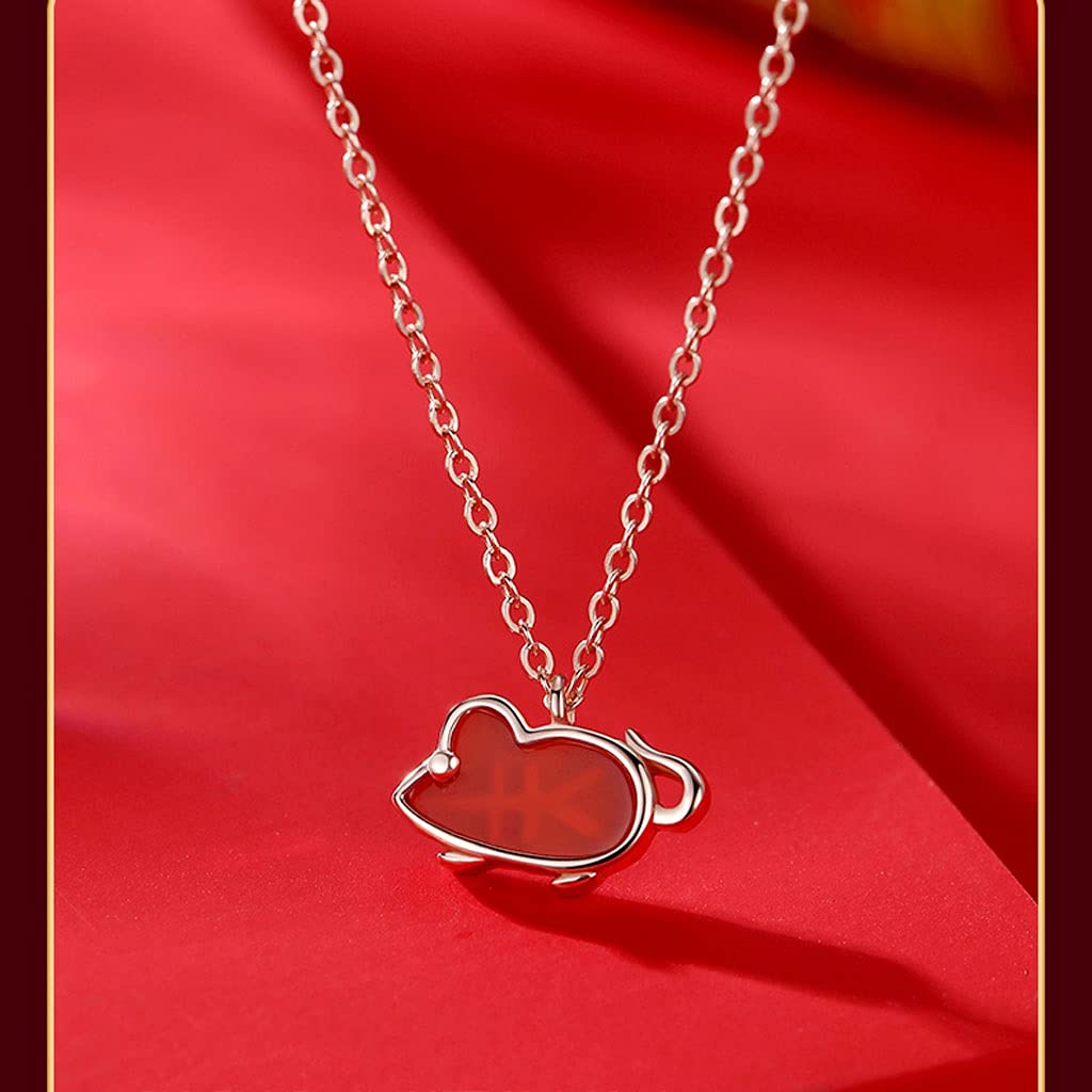 Collane Styling Creativo, Che implica Un Doppio Raccolto di Amore e ricchezza, collane di Lusso Leggero per Donne, collane Collana da Donna