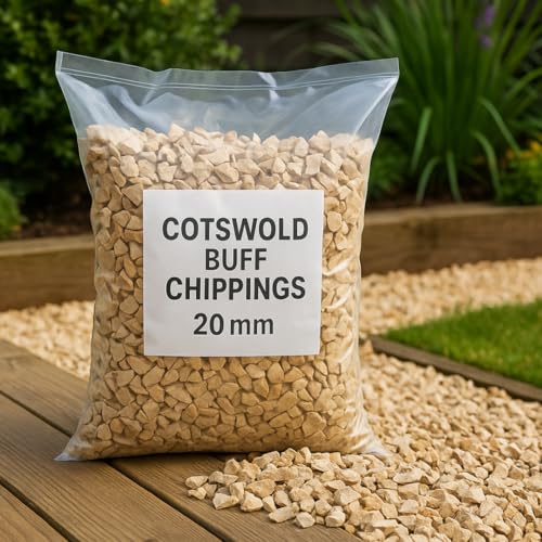 Cotswold Buff Decorative Stone 20mm 10kg