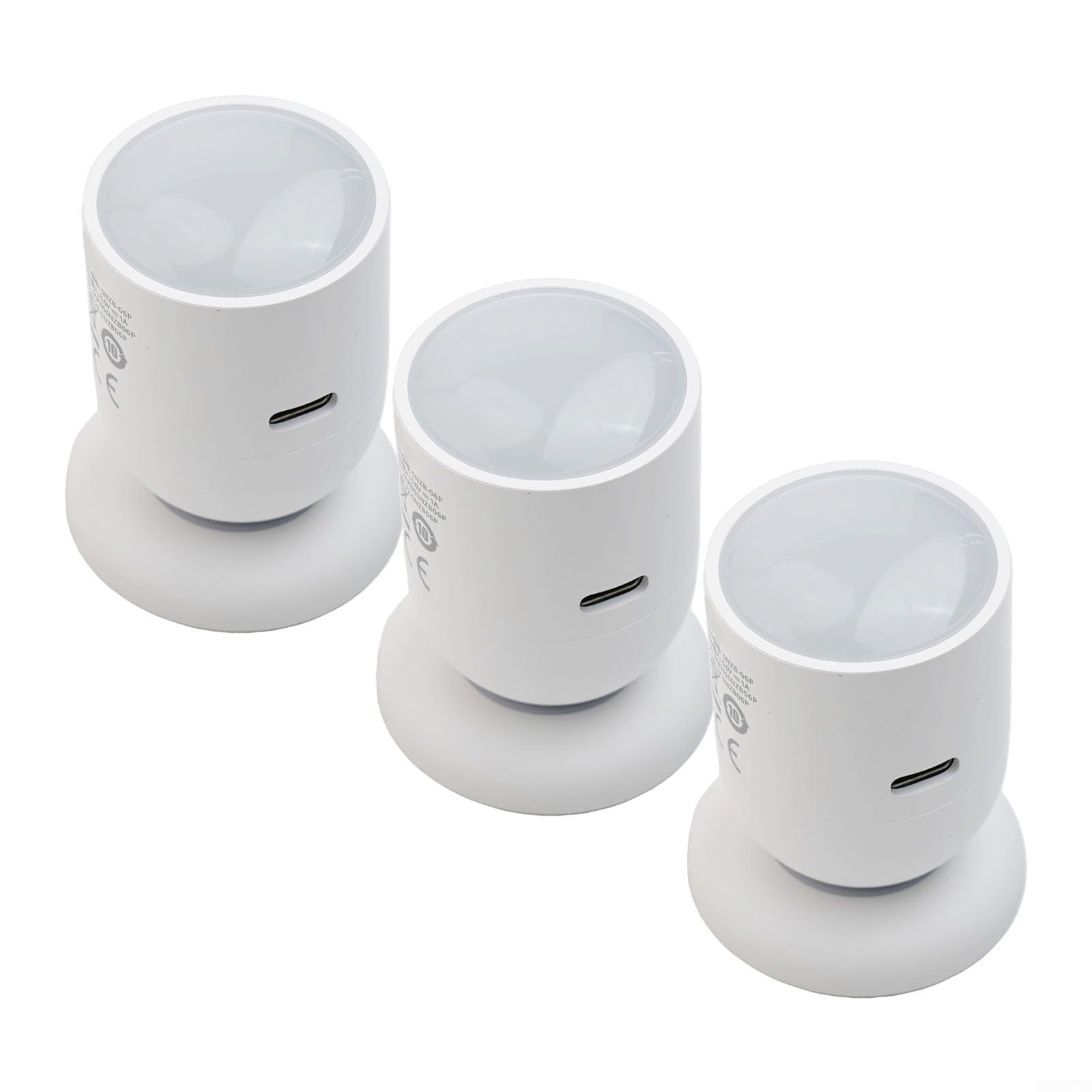 Snzb-06P drahtloses menschliches Präsenzsensor-Set mit Millimeterwellen-Technologie, kompatibel mit Zigbee 3.0 für Smart-Home-Geräte, weiß, ideal für Heimautomatisierung, 3 Stück