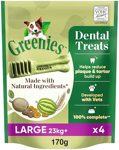 GREENIES Dental Treats Large für Hunde ab 23kg, 6 x 170g