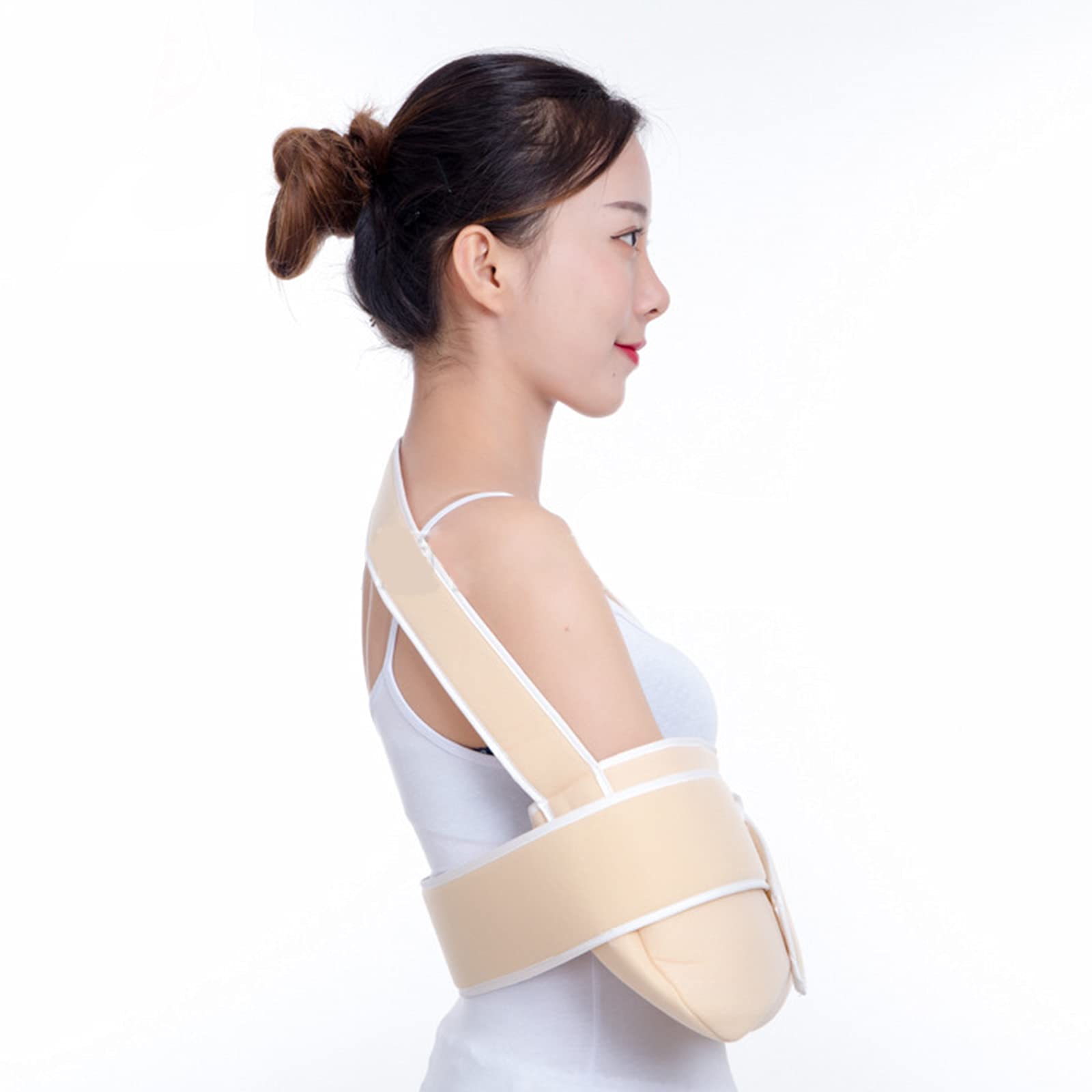 Inmovilizador de Hombro con Cabestrillo para Brazo, Soporte para Manguito rotador, Cabestrillo médico Ajustable para Huesos Rotos, dislocaciones, esguinces, distensiones y desgarros