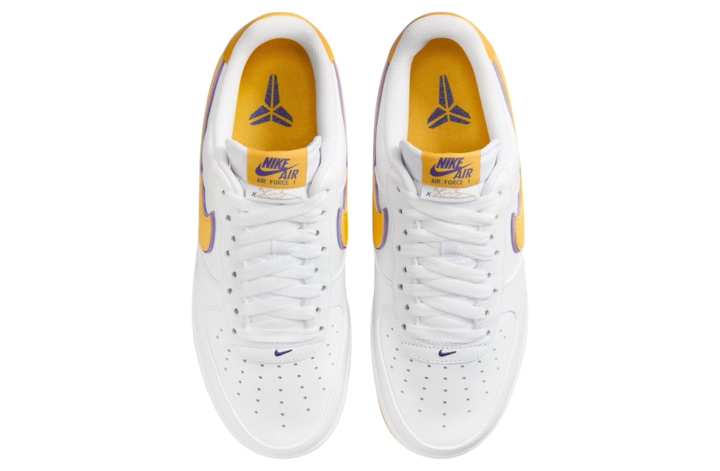 Nike Air Force 1 Low Retro QS Kobe Bryant 'White/Varsity Maize' (FZ1151 100)