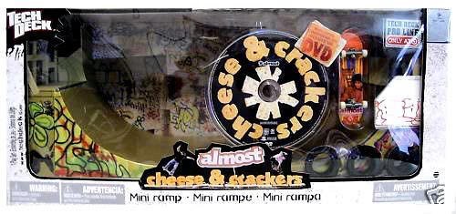 Tech Deck Crackers & Cheese Mini Ramp w/ DVD 2 : Amazon.com.au