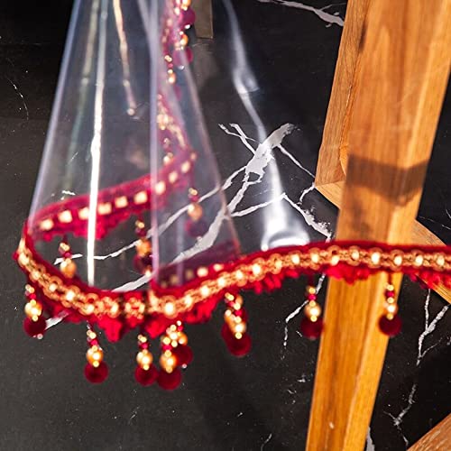 Nappe de lin et protège-table transparent en TPU étanche - 5