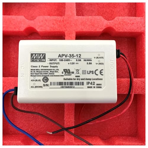 APV-35 transformateur électrique 12V 24V courant continu pour ruban - 6