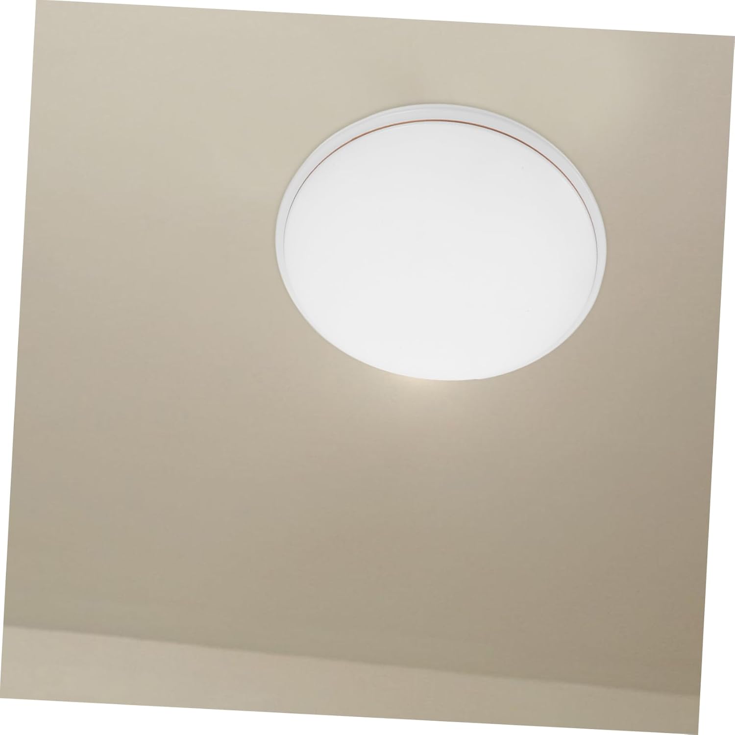 Flush Mount Ceiling Light Shade Plastic Dome Cover Replacement for Bedroom Dining Room Easy to Install Light Fixture Cover