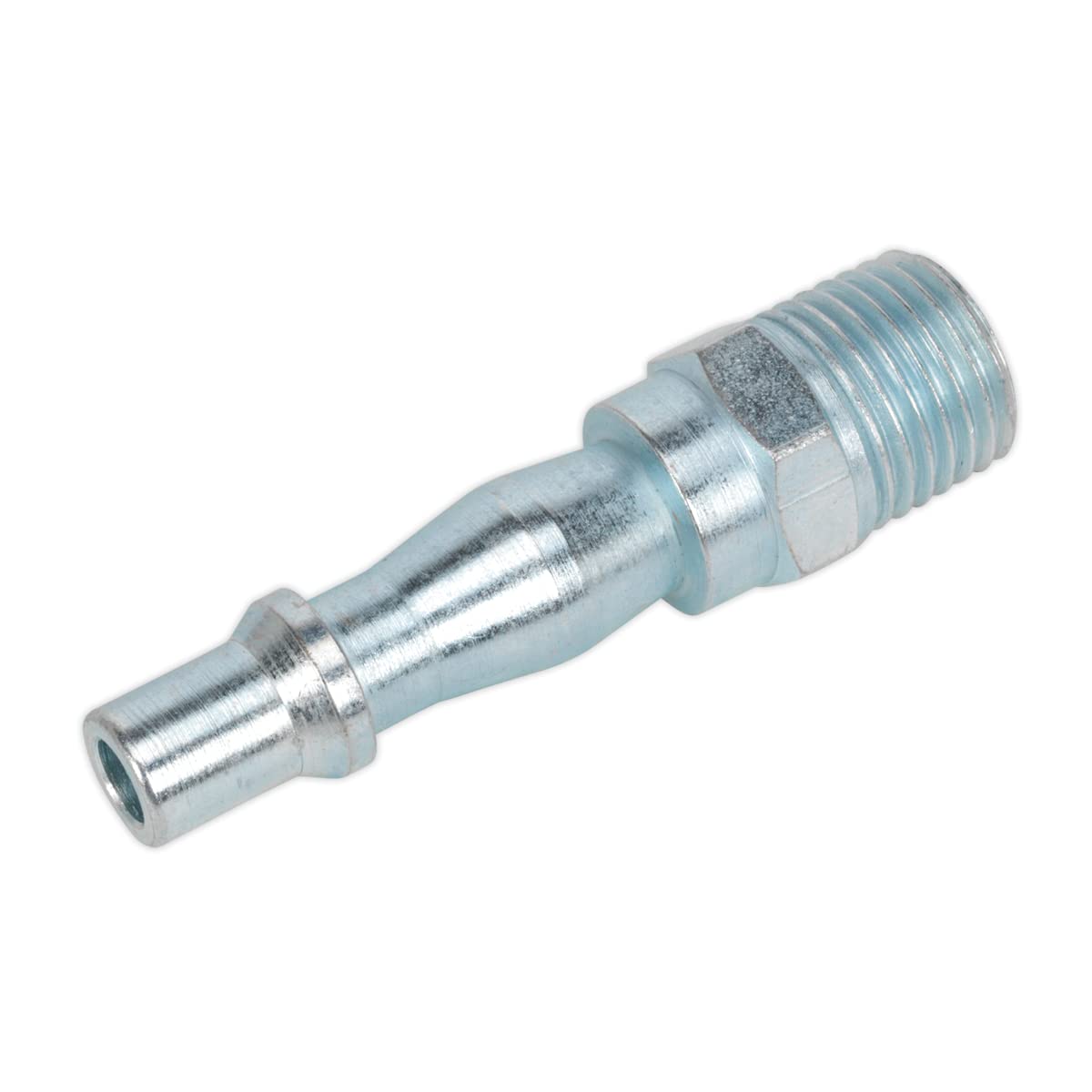 Adaptateur mâle 1/4" BSPT SEALEY avec filetage conique anti-fuite pour compresseur
