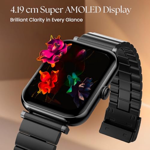Image of Fastrack Noir Charm Women Smart Watch 1.65 inch inch AMOLED Display,Sleek Design,AI Watchface & AI Chat,Functional Crown,24 /7 Health Suite,BT Calling,SpO2,HRM,IP68, Multiple Menu Styles,Games - Rose Gold