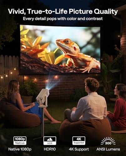 Aurzen BOOM Air Portable Google TV Projector D004 の商品画像 5