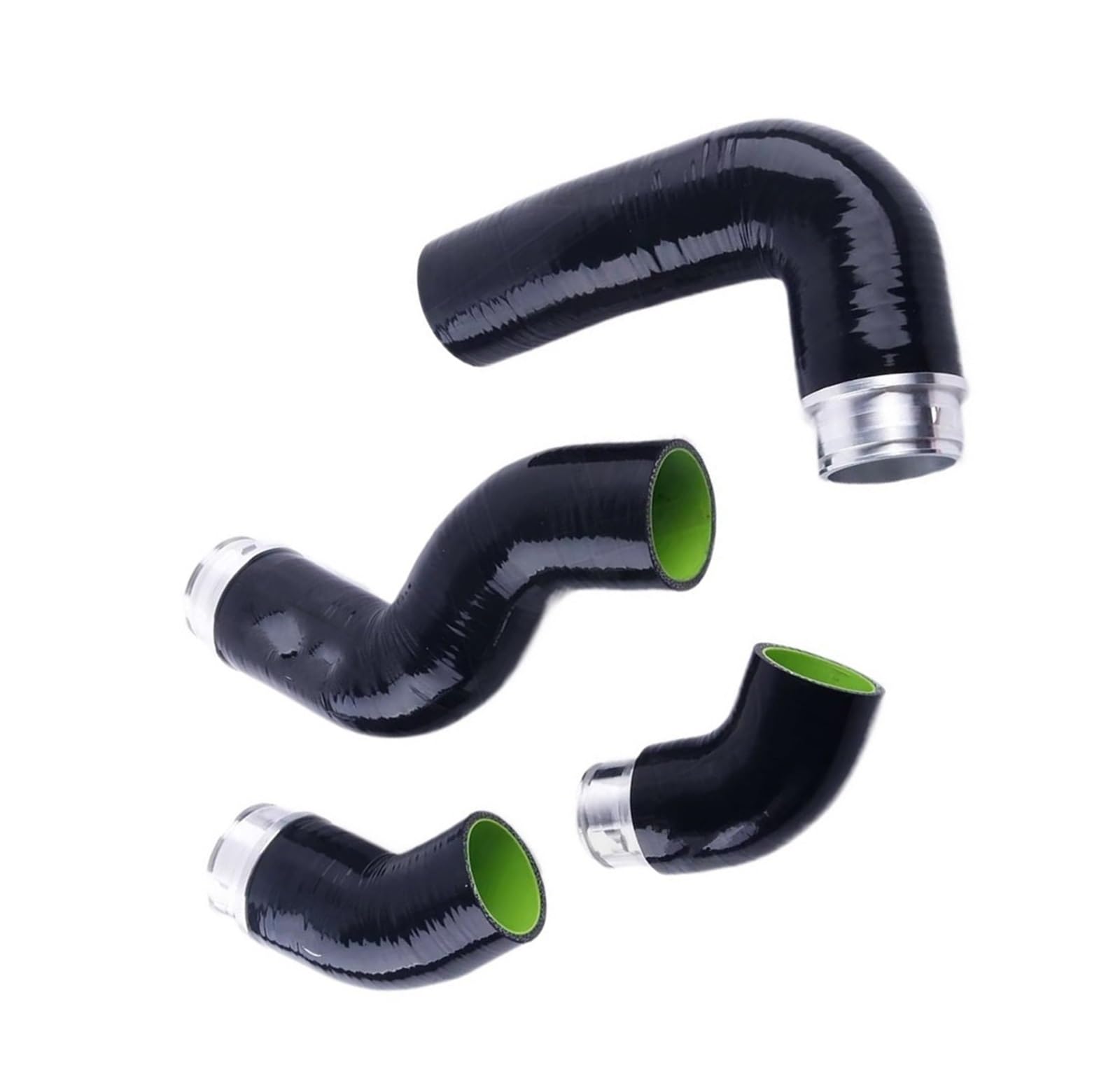 Rcuihgfb Black Radiator Bypass Hose Compatible With Vw For Jetta For Gli For Wolfsberg 2008 2009 2010 For Golf For Gti Mk5 2.0T Fsi Engine Intercooler For Turbo Boost Hose Tube(Black)
