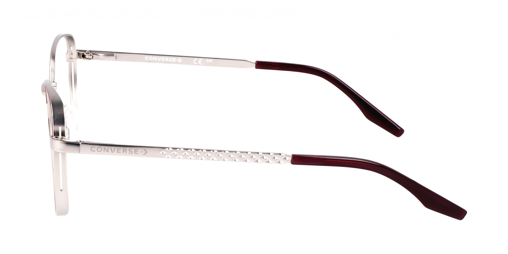 CONVERSE GAFAS CV1013 C: SATIN SILVER/BORDEAUX/EYE SIZE: 50 BRIDGE: 19 HORIZONTAL MEASUREMENT: 50 VERTICAL MEASUREMENT: 44,5 Cura della persona e salute