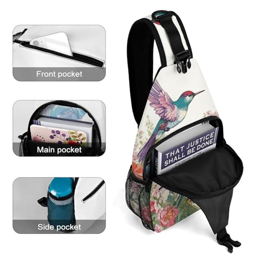 Bolsa tipo bandolera casual para senderismo miniatura 4
