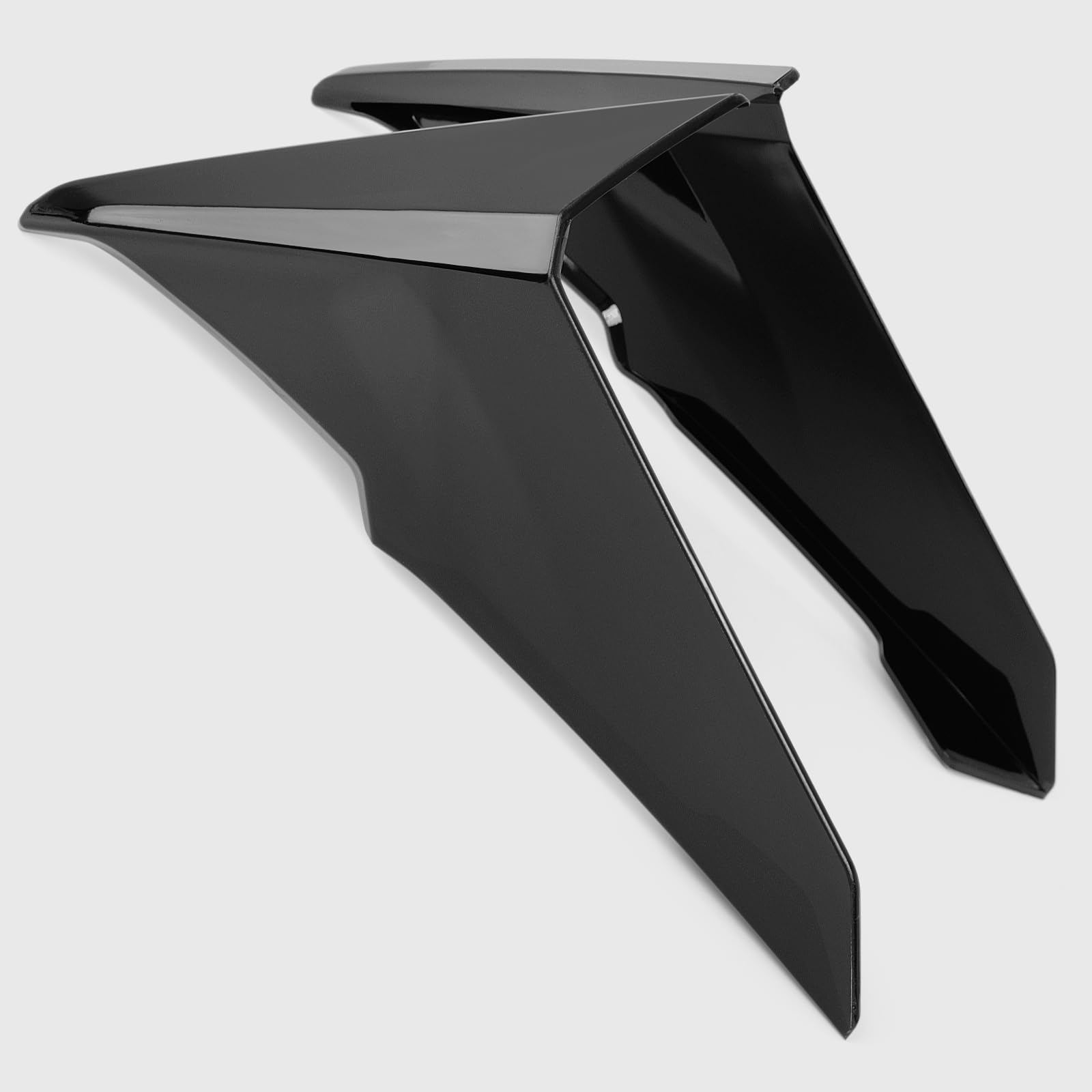 WOOGA Deflector de Viento de carenado de Pierna ADV350 Accesorios deflectores de Aire para Parabrisas Lateral de Motocicleta HO&N&DA ADV 350 ADV350 Accesorios 2022-2025 (Humo Negro)