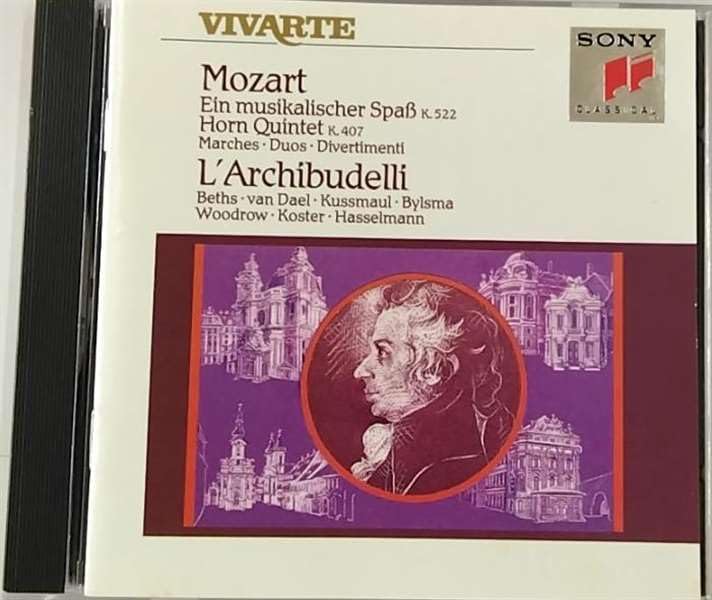 Mozart: A Musical Joke Horn Q [Audio CD] PUCCINI,GIACOMO
