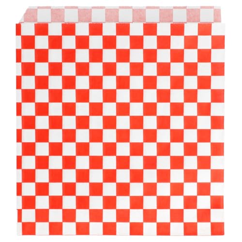 García de Pou 500 Unidades - 186.36 Bolsas Abiertas 2 Lados Fitipaldi, 34 G/M2, 16 x 16.5 Cm, Rojo