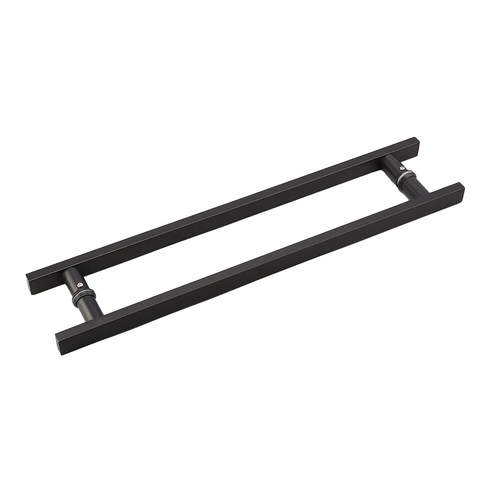 Poignée porte de douche en verre noire de 440mm pour rénover une salle de bain