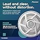 Pioneer TS-MR1600 Marinetauglicher Doppelkonus Outdoor Lautsprecher (100 W), 16 cm, Eingangsnennleistung 25 W, Gitter in Weiss