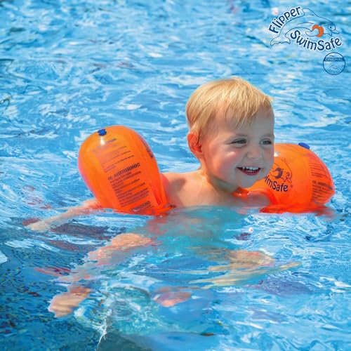 Miniatura 2 de Flipper Swimsafe 1010 - Alas De Agua Para Bebés A Partir De 12 Meses, Ayuda Segura Para Nadar Con Núcleo De Espuma De Pe Irrompible Para Aprender A Nadar